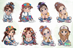 Cute Little Girl Sublimation Product Image 7