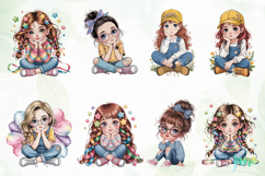 Cute Little Girl Sublimation Product Image 6