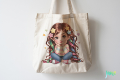 Cute Little Girl Sublimation Product Image 3