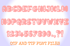 Cute Love Heart Handwriting Alphabet Lettering ABC Text Font Product Image 2