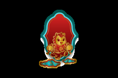 Cute lunar new year horse chinese zodiac sign decorative Product Image 2