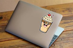 Cute Milkshake Sticker Clipart Bundle Product Image 2