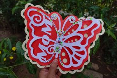 cute mom butterfly svg template