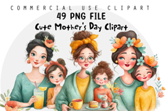 Cute Mother's Day Clipart Product Image 1