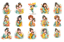 Cute Mother's Day Clipart Product Image 3