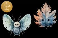 Fantasy Fall Garden Clipart - 4 PNG Files Product Image 2