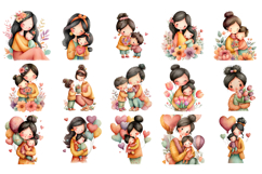 Cute Mother's Day Clipart Product Image 2