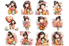 Cute Mother's Day Clipart Product Image 3