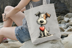 Cute Mother's Day Dog Love clipart Product Image 3