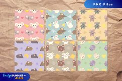 Cute Mouse with Vintage Color Seamless Pattern Paper Pack Product Image 1