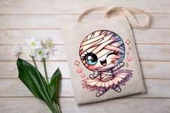 Cute Mummy Ballerina PNG Clipart Bundle 37 Halloween Images Product Image 7