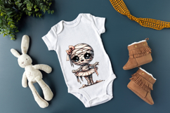 Cute Mummy Ballerina PNG Clipart Bundle 37 Halloween Images Product Image 9