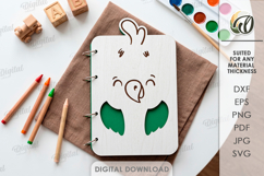 3D Cute Notebook Covers Bundle Laser Cut. Journal Cover SVG Product Image 11