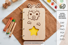 3D Cute Notebook Covers Bundle Laser Cut. Journal Cover SVG Product Image 13