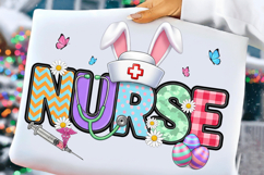 Cute Nurse Bunny Ears Easter Product Image 4