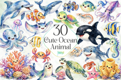 Cute Ocean Animal Bundle Product Image 1