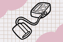 Cute Outline Health Care Clipart set 2 Product Image 4