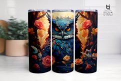 Cute Owl 3D Tumbler Sublimation Bundle Product Image 7