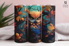 Cute Owl 3D Tumbler Sublimation Bundle Product Image 8