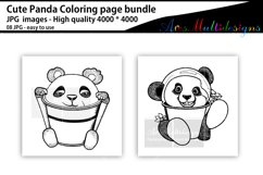 Panda coloring pages Product Image 2