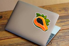 Cute Papaya Sticker Bundle Product Image 3