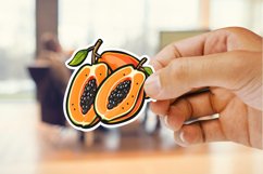Cute Papaya Sticker Bundle Product Image 2