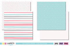 Clean pastel backgrounds for crafting