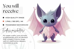 Watercolor Cute Pastel Halloween Clipart PNG sublimation Product Image 2