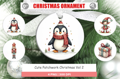 Patchwork Christmas Cute Ornament Product Image 1