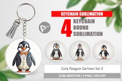 Keychain Cute Penguin Product Image 1