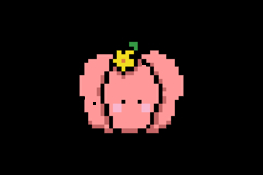 Cute peppers character illustration pixel art design Product Image 2