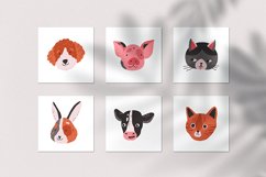 Cute pets muzzles set Product Image 4