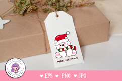 Cute Polar bear Christmas clipart kawaii animal winter Product Image 3