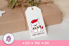 Cute Polar bear Christmas clipart kawaii animal winter Product Image 3