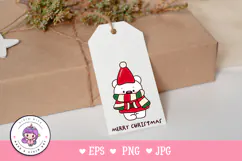 Cute Polar bearChristmas clipart kawaii winter animal Product Image 3
