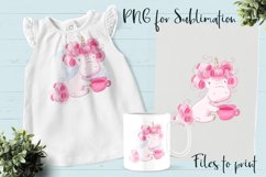 Cute Pony sublimation Design for printing 