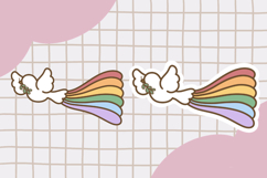 Cute Pride Month Rainbow Clipart png set 3 Product Image 4