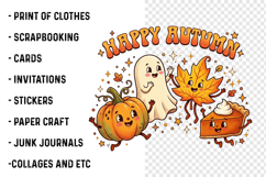 Cute Pumpkin Fall PNG Product Image 3