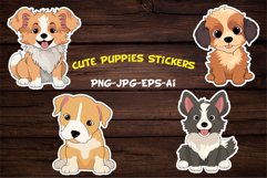 Cute Puppies Cartoon Stickers Product Image 1