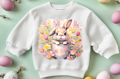 watercolor bunny PNG, easter rabbit clipart, easter watercolor design, bunny with eggs PNG, spring sublimation design, easter sublimation PNG, watercolor animal clipart, easter printable design, transparent bunny PNG, easter sublimation, bunny png, AI art