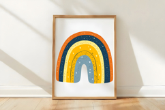 Cute Rainbow Clipart Png Product Image 3