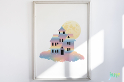 Cute Rainbow Halloween Clipart Product Image 4
