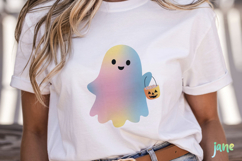 Cute Rainbow Halloween Clipart Product Image 2