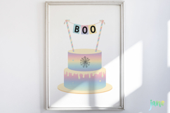 Cute Rainbow Halloween Clipart Product Image 5