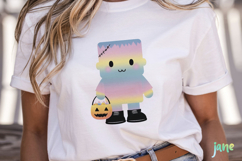 Cute Rainbow Halloween Clipart Product Image 2
