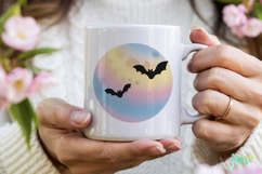 Cute Rainbow Halloween Clipart Product Image 3