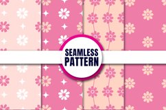 Boho Flowers Seamless Pattern Product Image 2