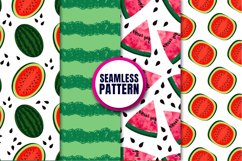 Watermelon Digital Paper Pattern Product Image 2