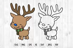 christmas sublimation, deer svg, reindeer svg, christmas svg