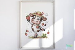 Cute Safari Animals with Strawberries Product Image 8